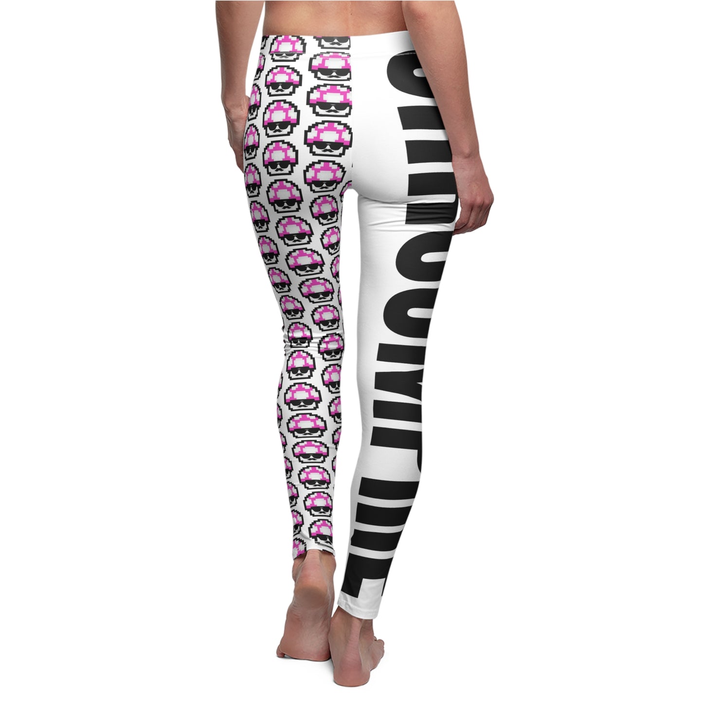 Women's Pink Shroomate Casual Leggings