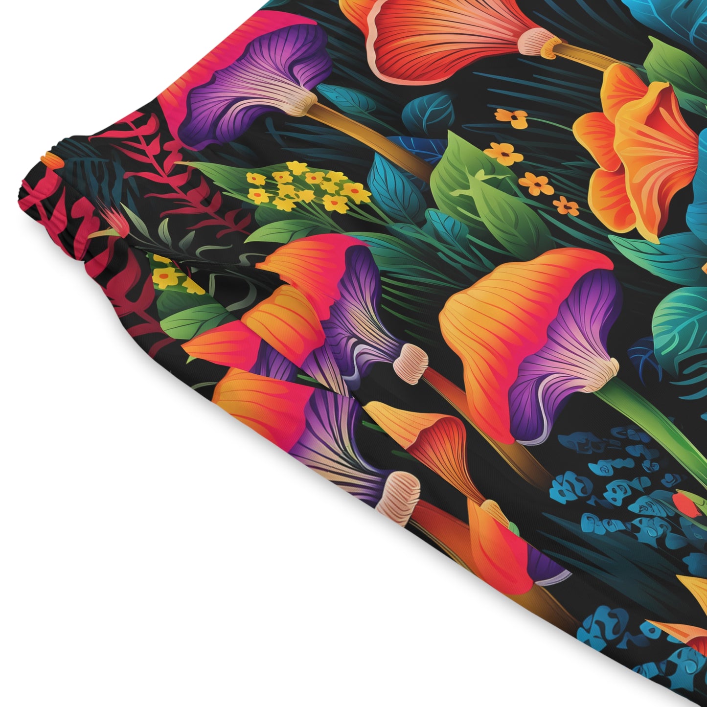 Shromm Aloha Men's Elastic Beach Shorts