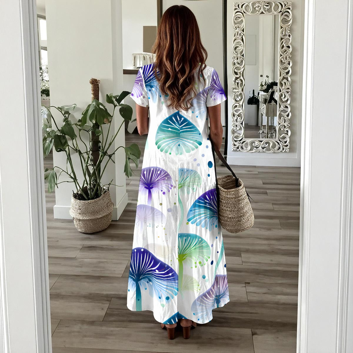 Women's Shroomballoon Long Dress
