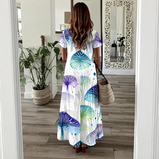 Women's Shroomballoon Long Dress