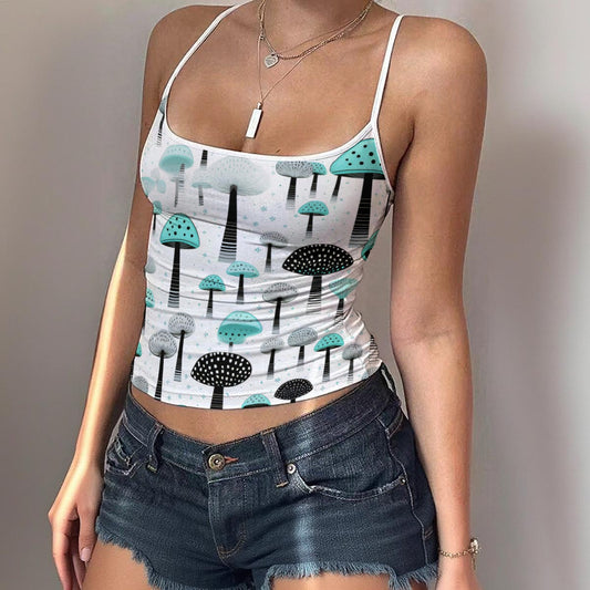 Women's Good Morels Spaghetti Strap Tank Top