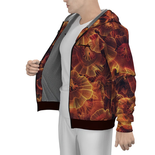 Men's Shroomotion Warm Zipper Hoodie *BEST SELLER*