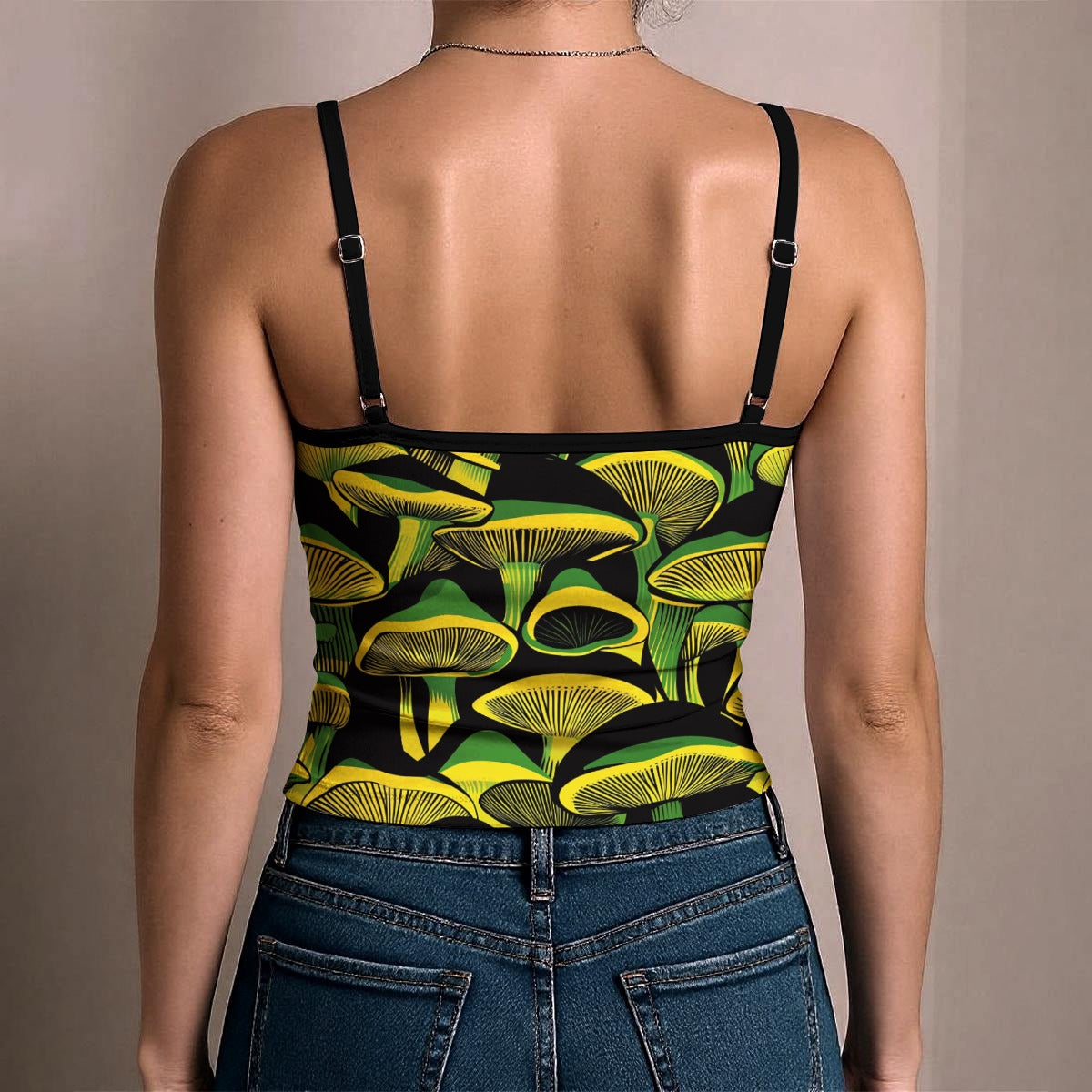 Women's Shroomaica Spaghetti Tank Top