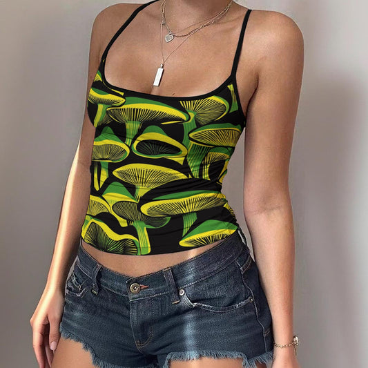 Women's Shroomaica Spaghetti Tank Top