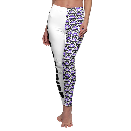 Women's Purple Shroomate Casual Leggings