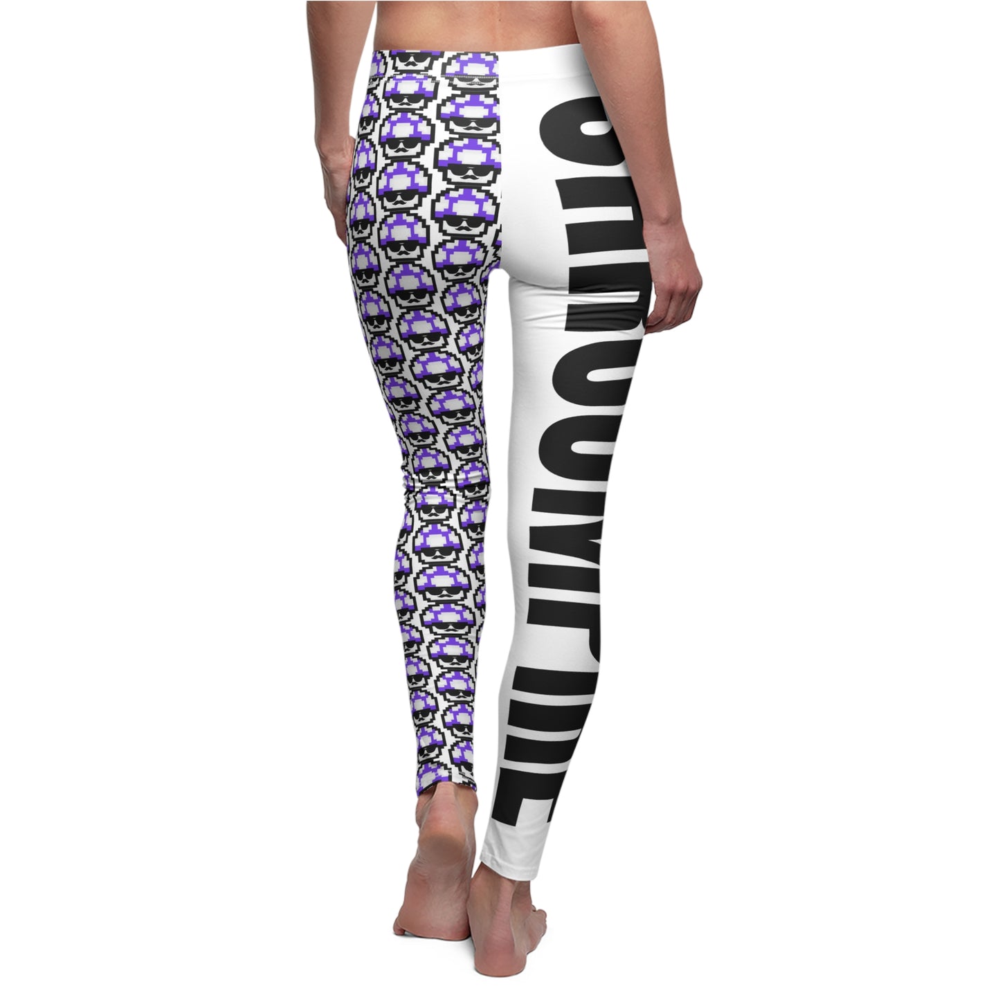 Women's Purple Shroomate Casual Leggings