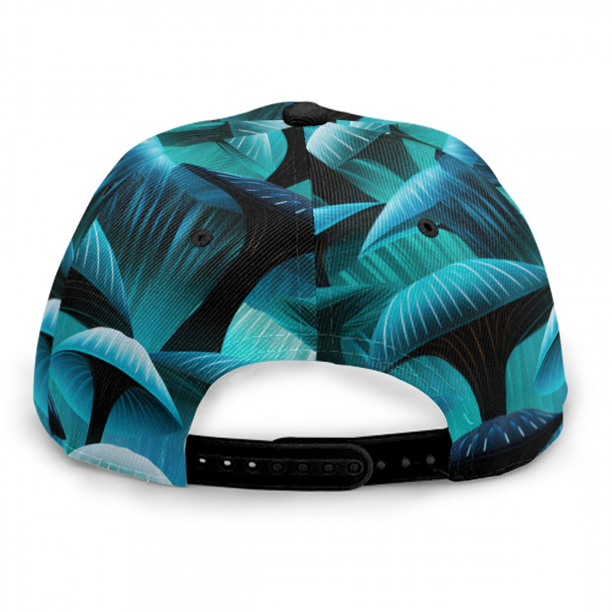 Unisex Blue Trip Hat With Flat Brim