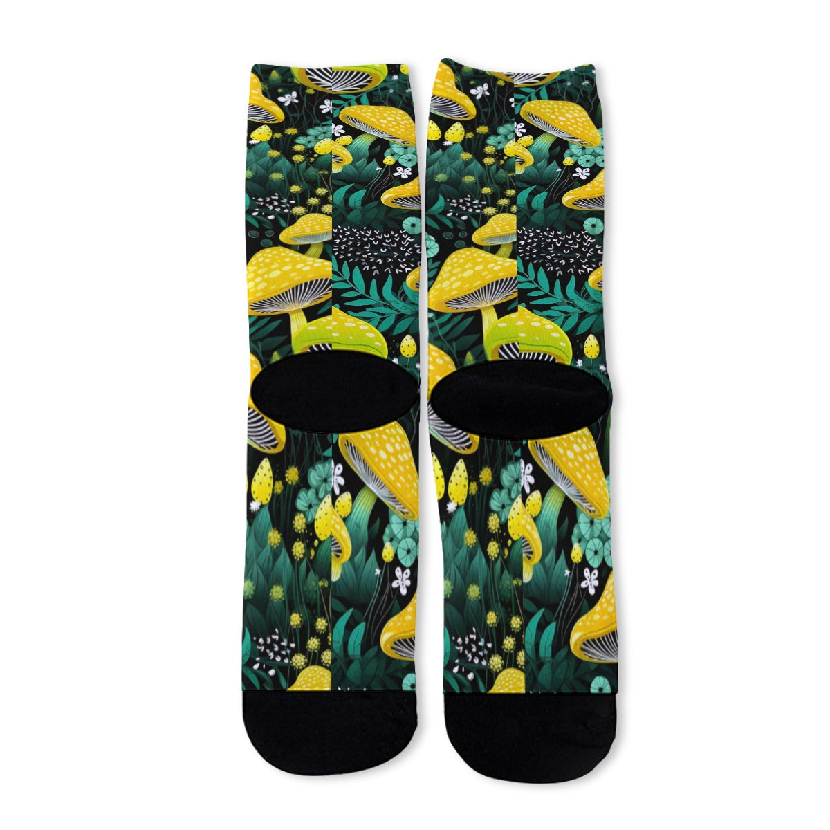 Unisex Shroom Eden Long Socks
