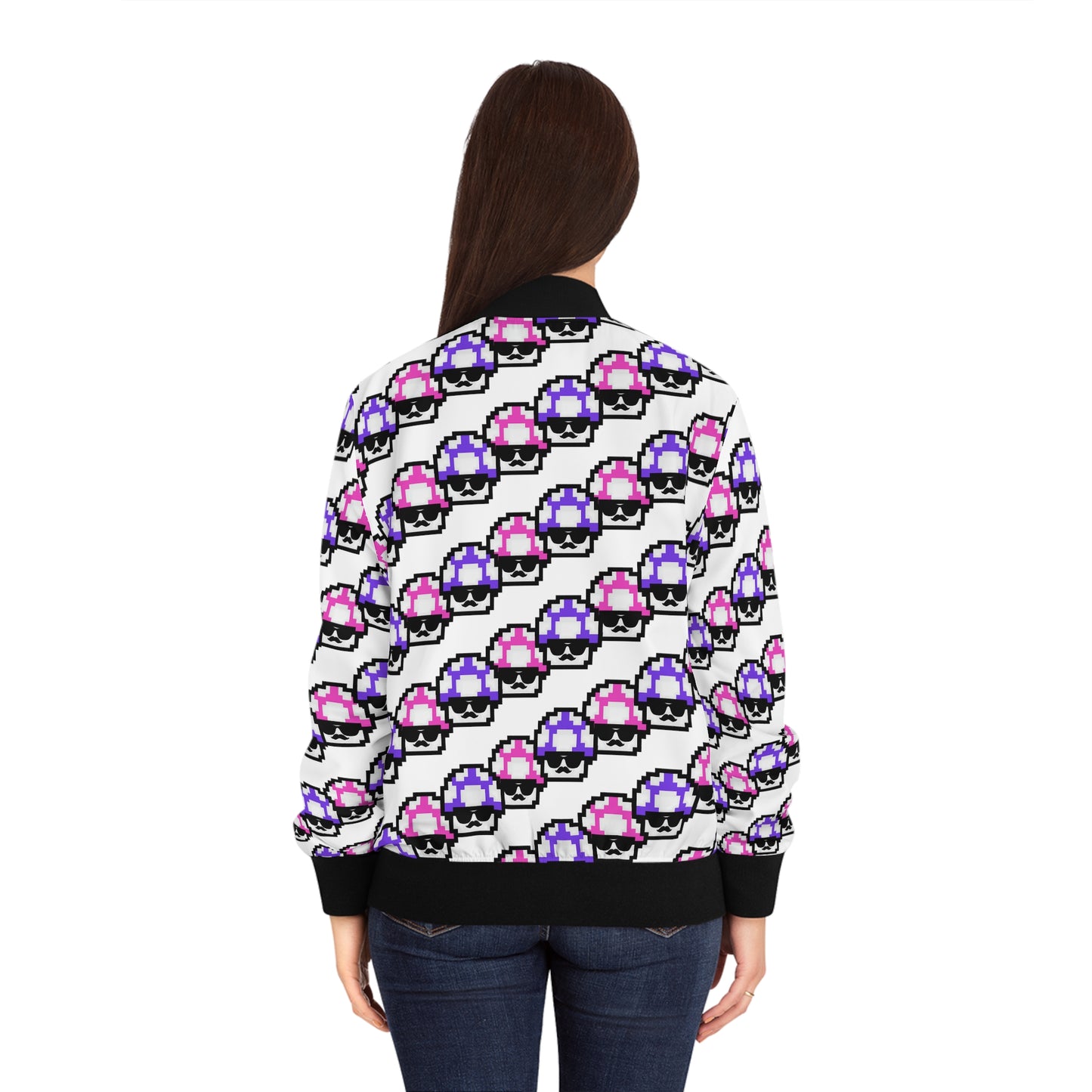 Women's Pink&Purple Shroomate Training Jacket