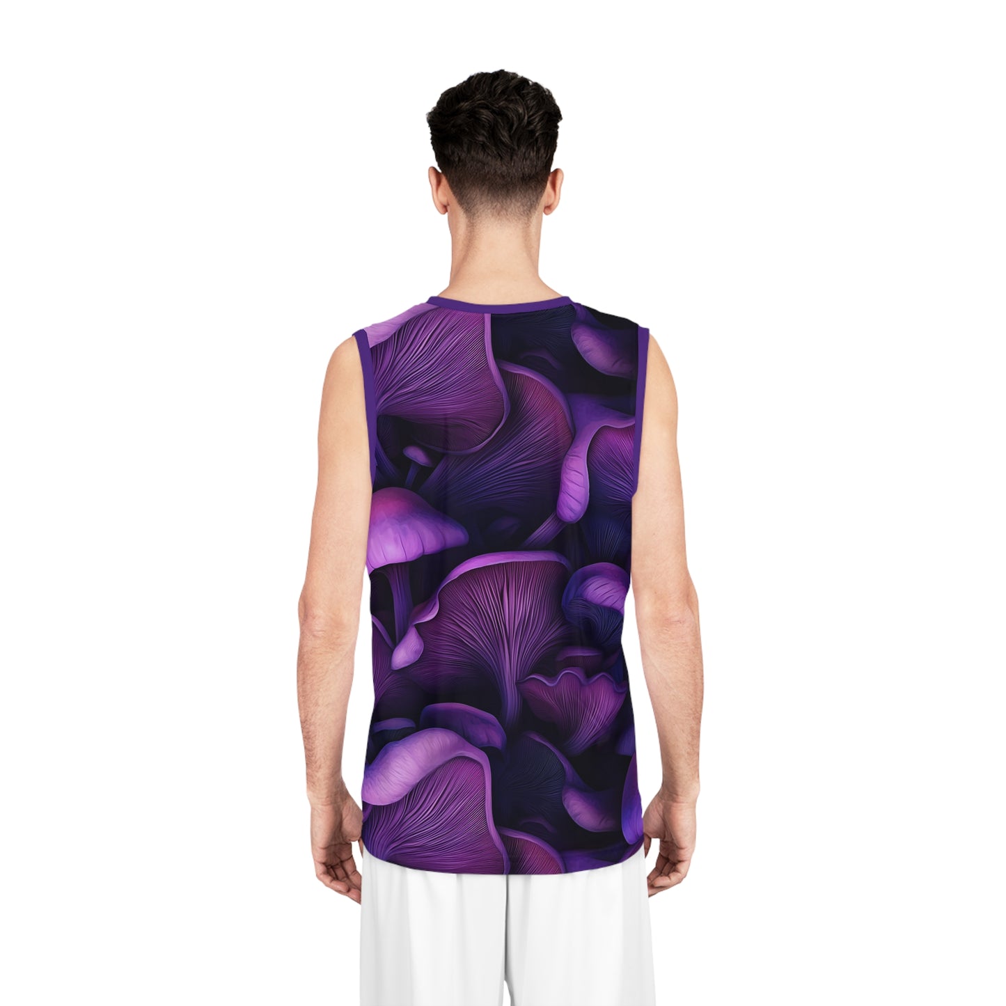 Men's Lilac Mush Basketball Jersey