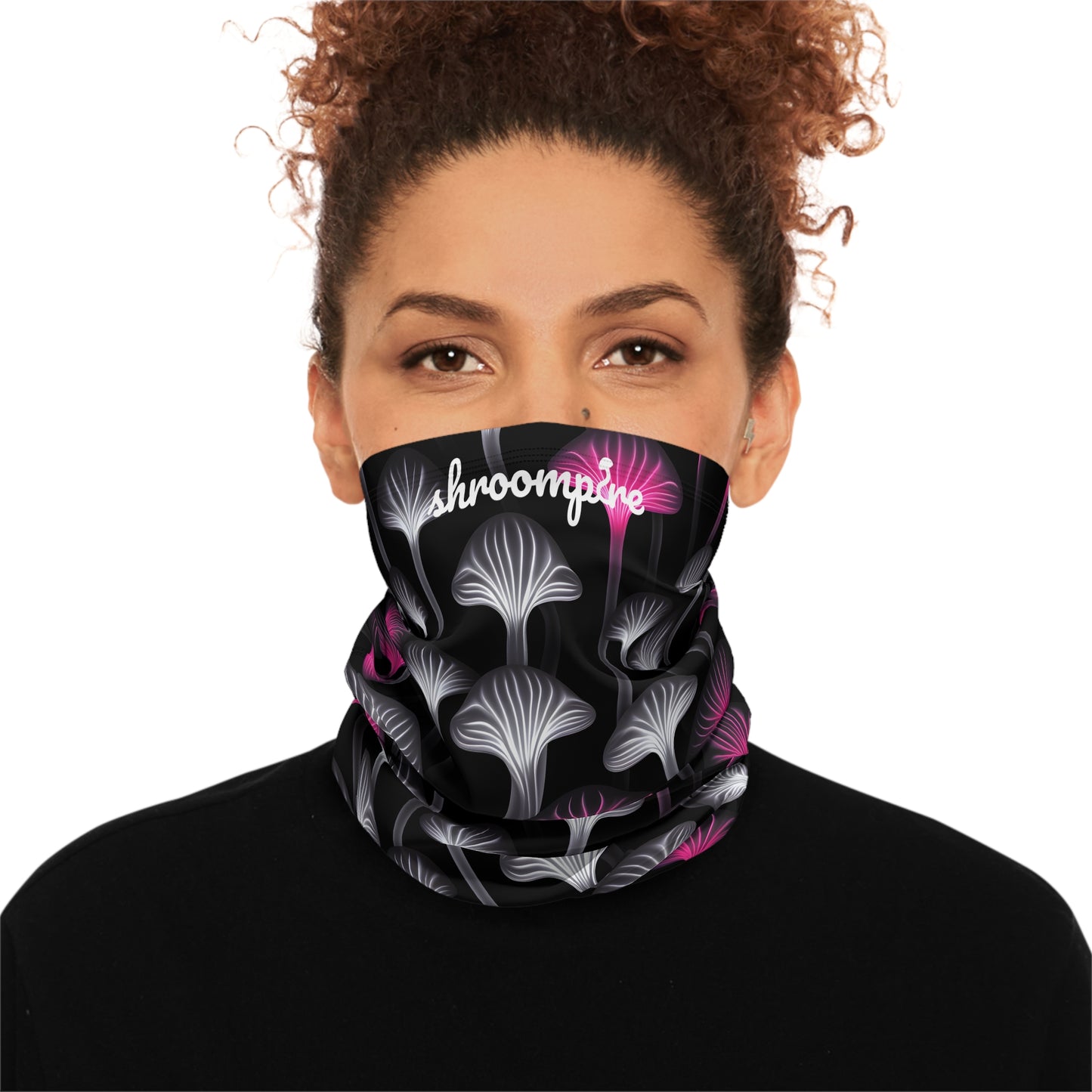 Black Trip Winter Neck Gaiter
