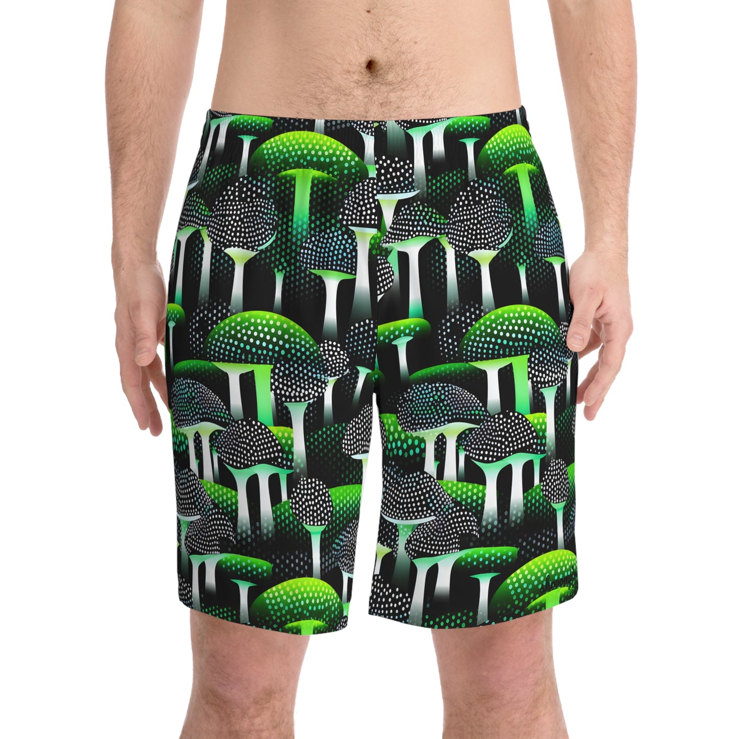 Morelicious Men's Elastic Beach Shorts