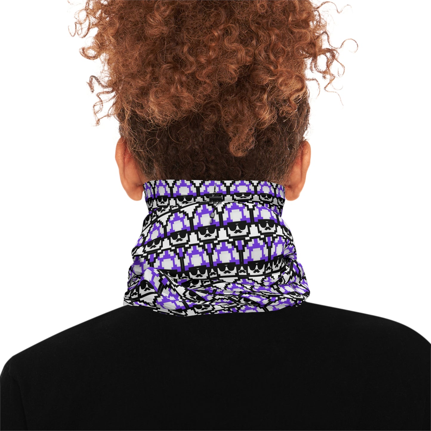 Purple Shroomate Winter Neck Gaiter