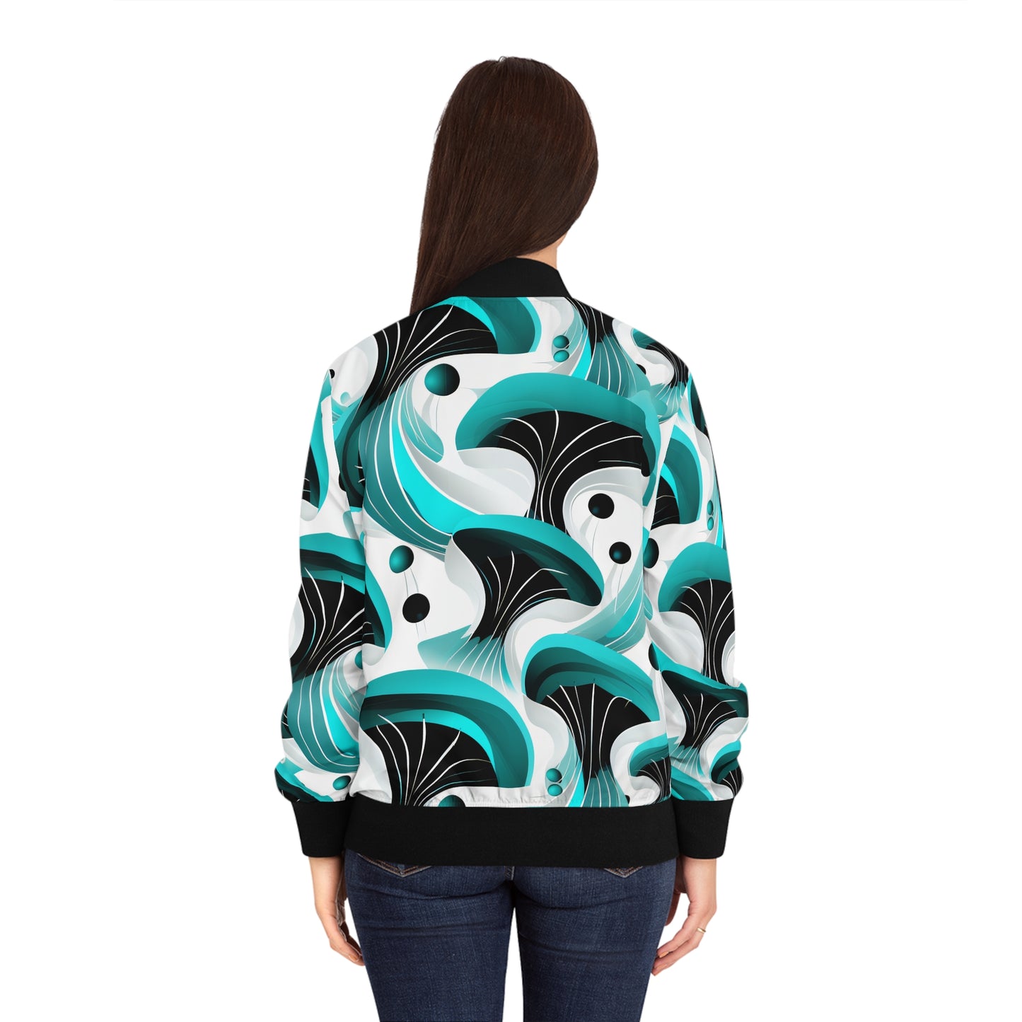 Women's Teal Trip Training Jacket