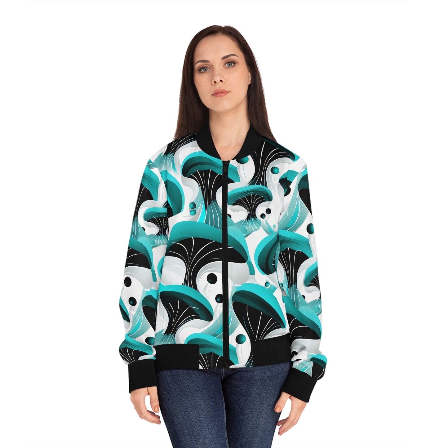 Women's Teal Trip Training Jacket