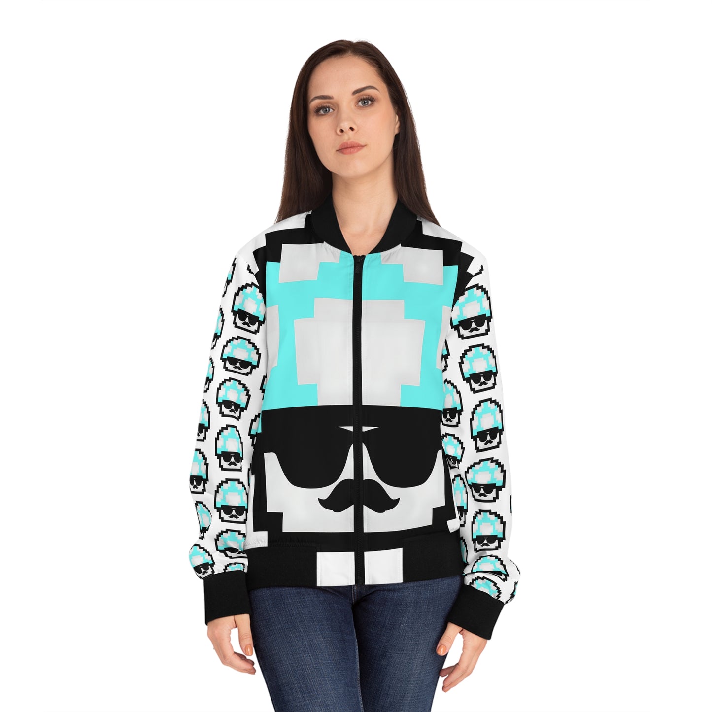 Women's Teal Shroomate Training Jacket