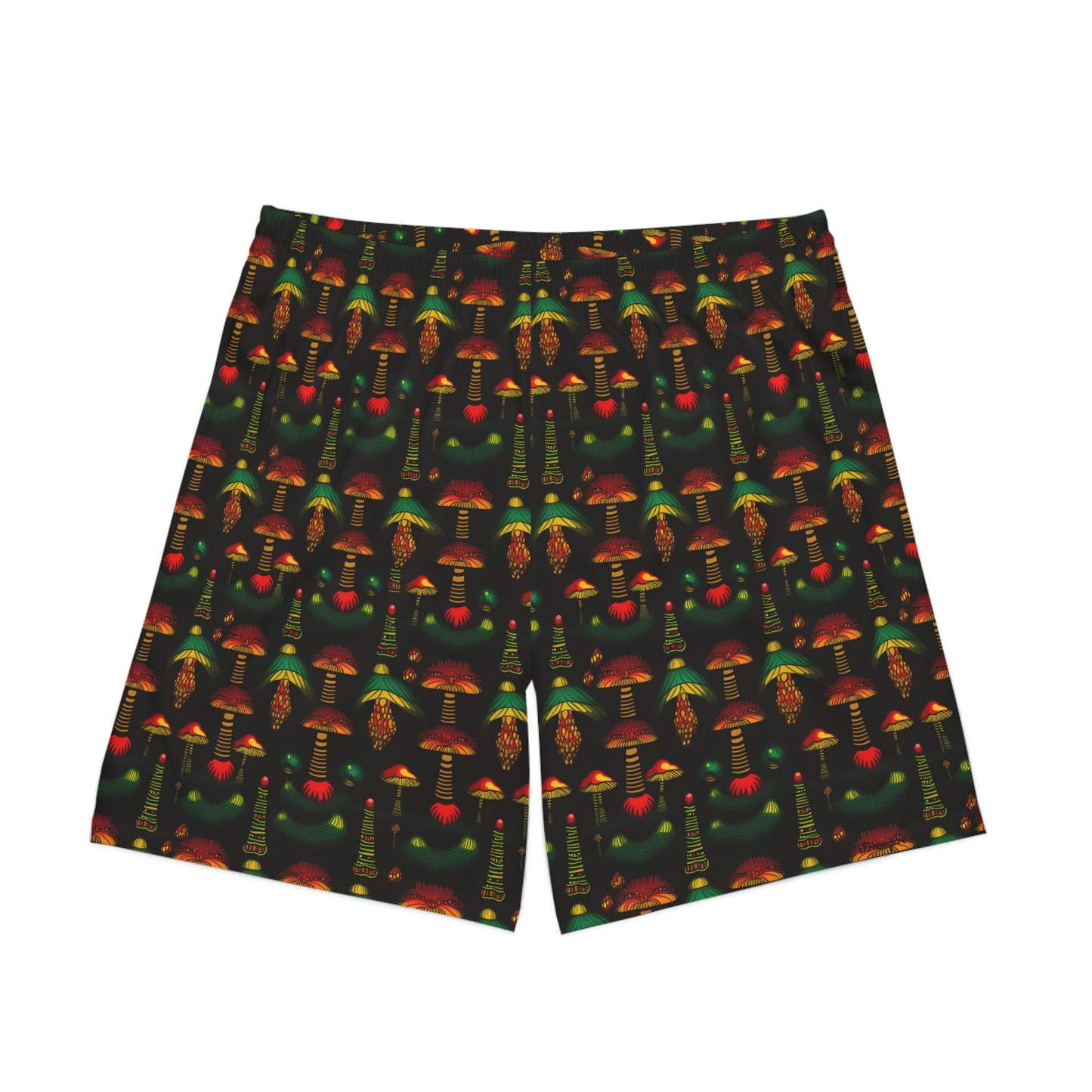 Shroomoploize Men's Elastic Beach Shorts