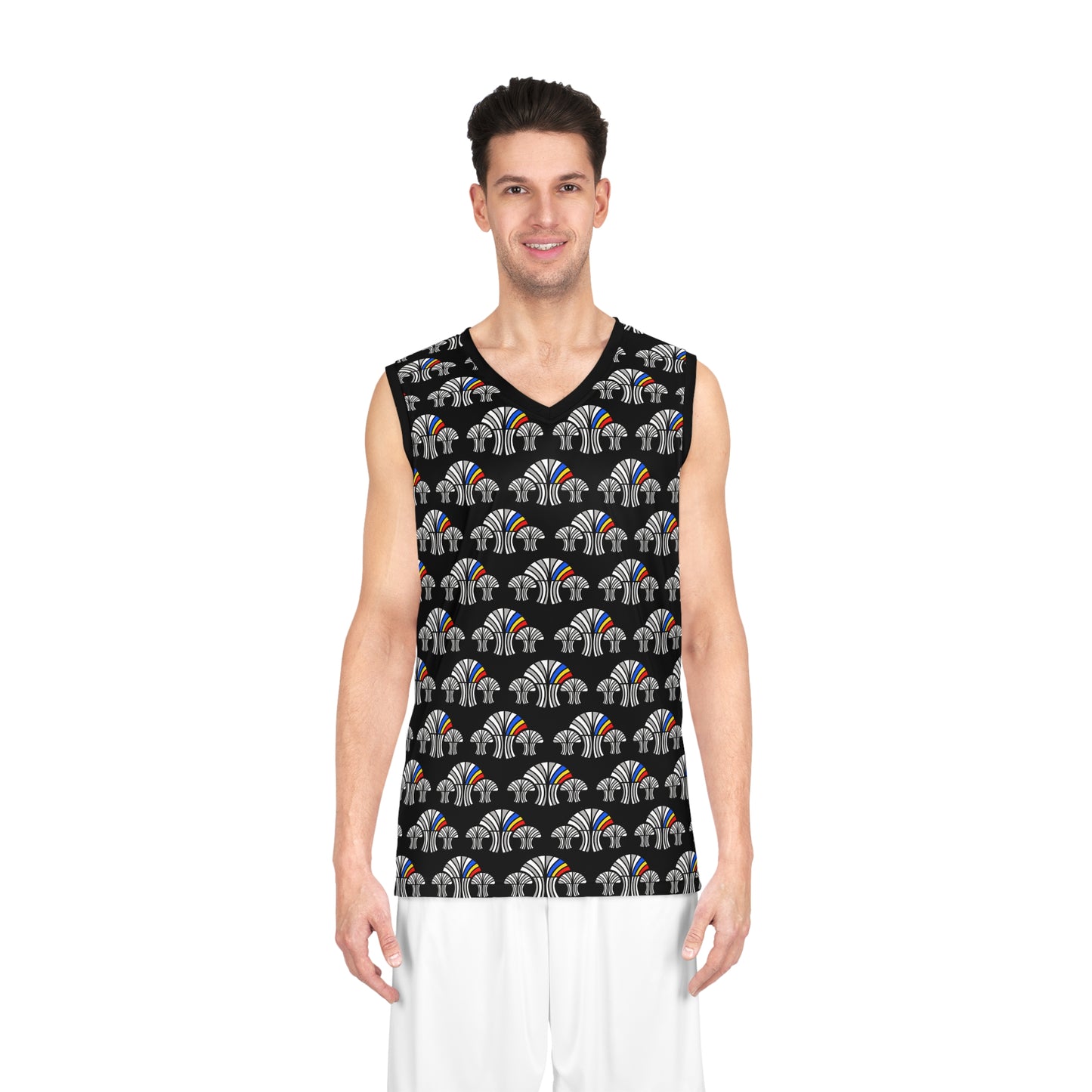 Men's Co Classic Black Basketball Jersey
