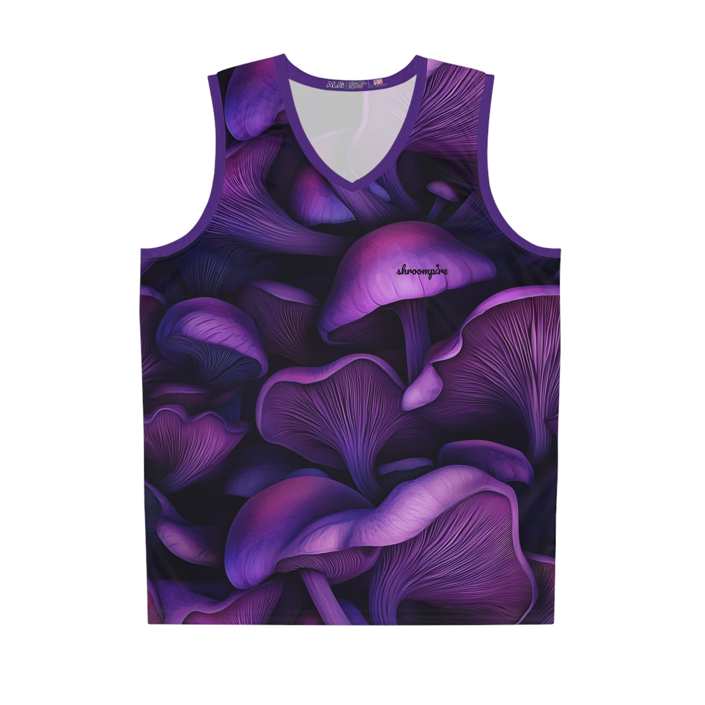 Men's Lilac Mush Basketball Jersey