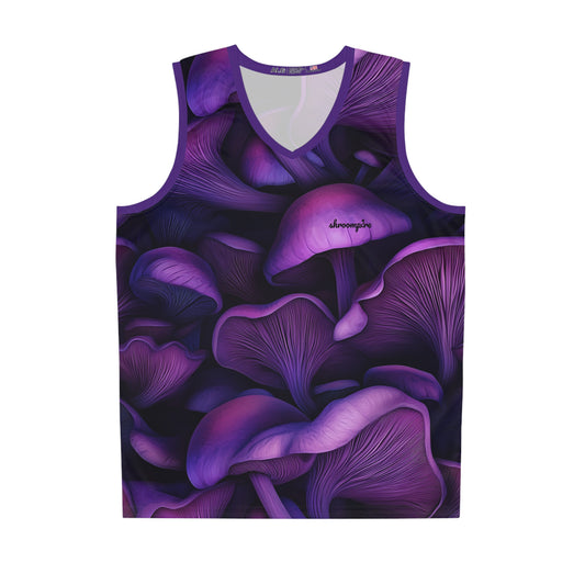 Men's Lilac Mush Basketball Jersey