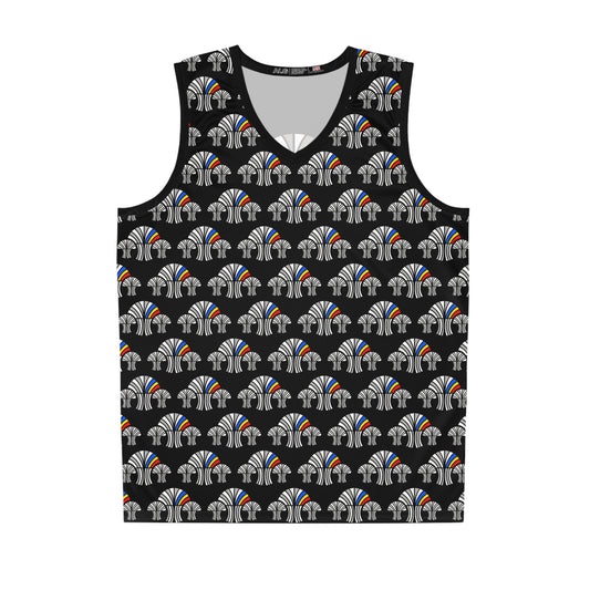 Men's Co Classic Black Basketball Jersey