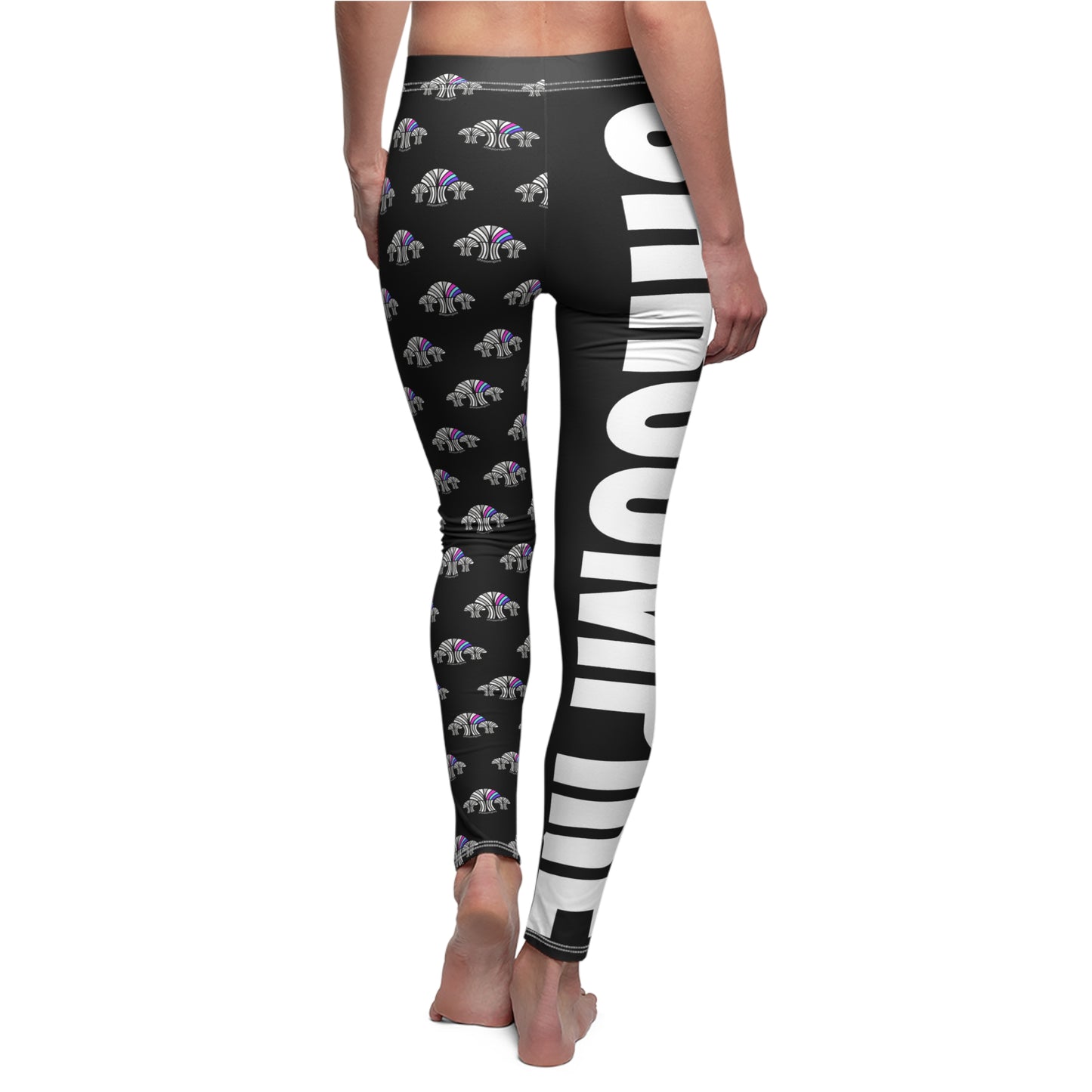 Women's Black Original Casual Leggings