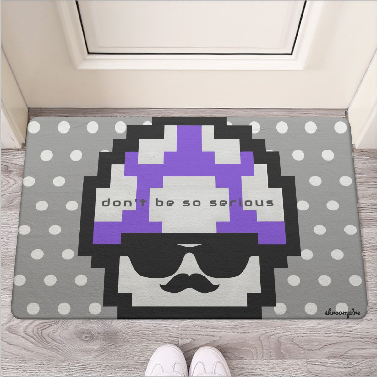 Purple Shroomate DBSS Door Mat