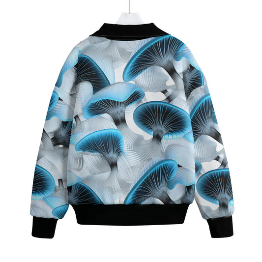 Men's Shrommania Knitted Fleece Bomber Jacket *BEST SELLER*