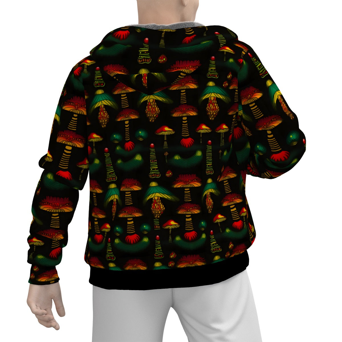 Men's Shroomopolize Warm Zipper Hoodie *BEST SELLER*