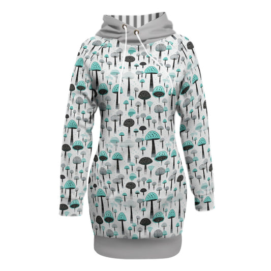 Women's Good Morels Long Hoodie