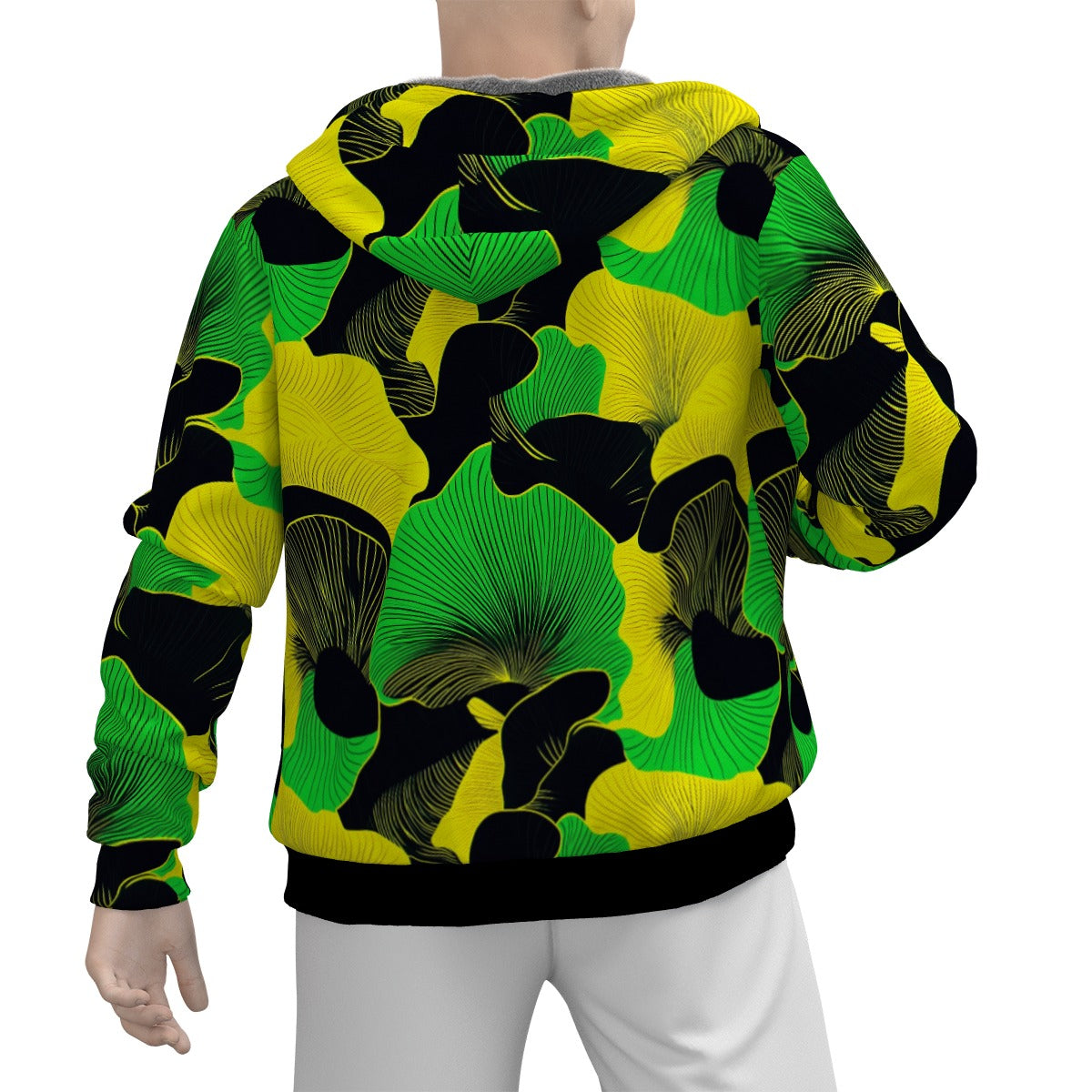 Men's Jah Shroom Warm Zipper Hoodie *BEST SELLER*