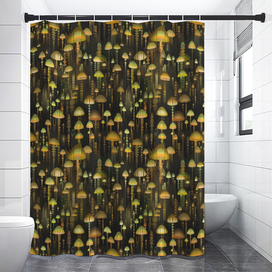 Golden Glory Shower Curtain