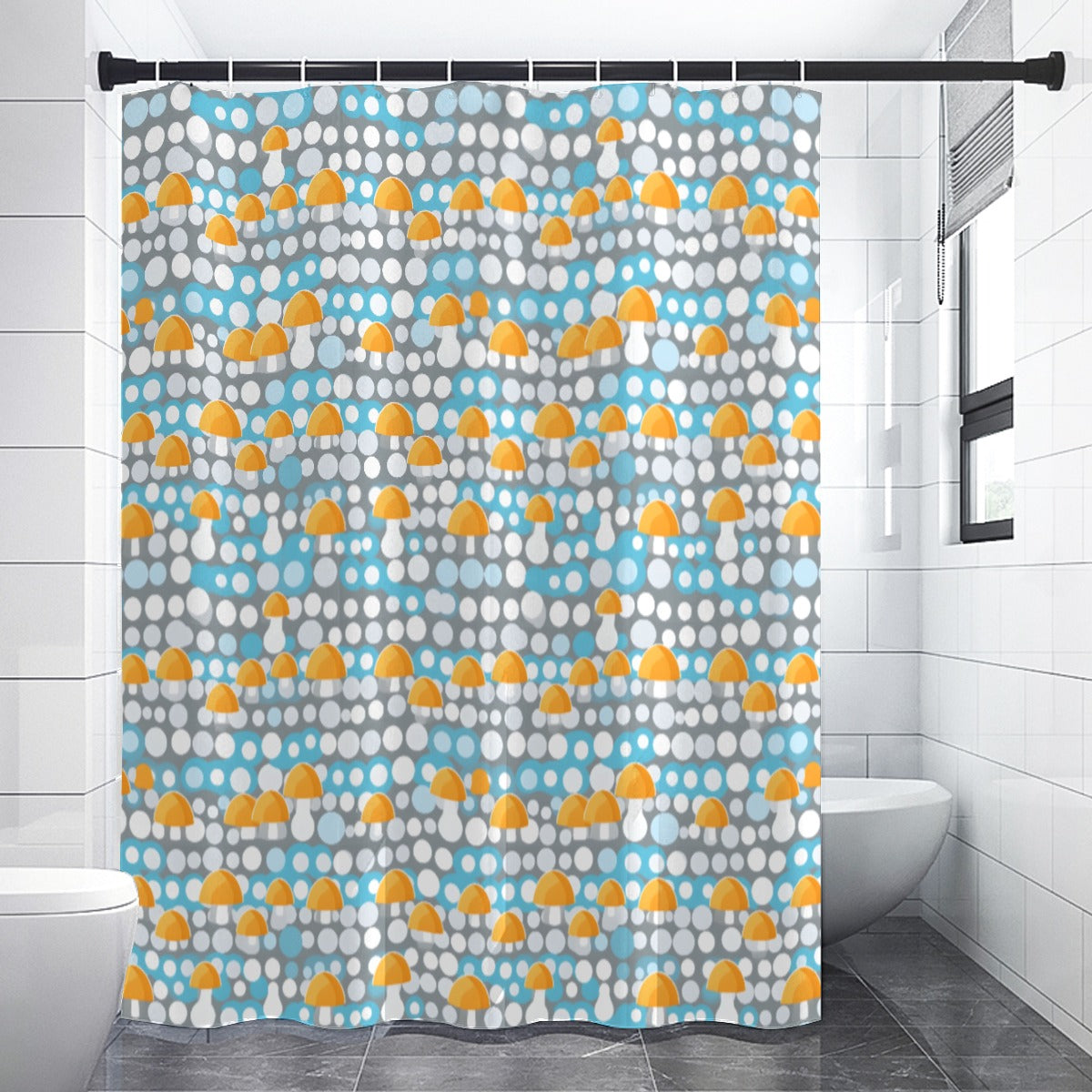 Shroomanism Shower Curtains