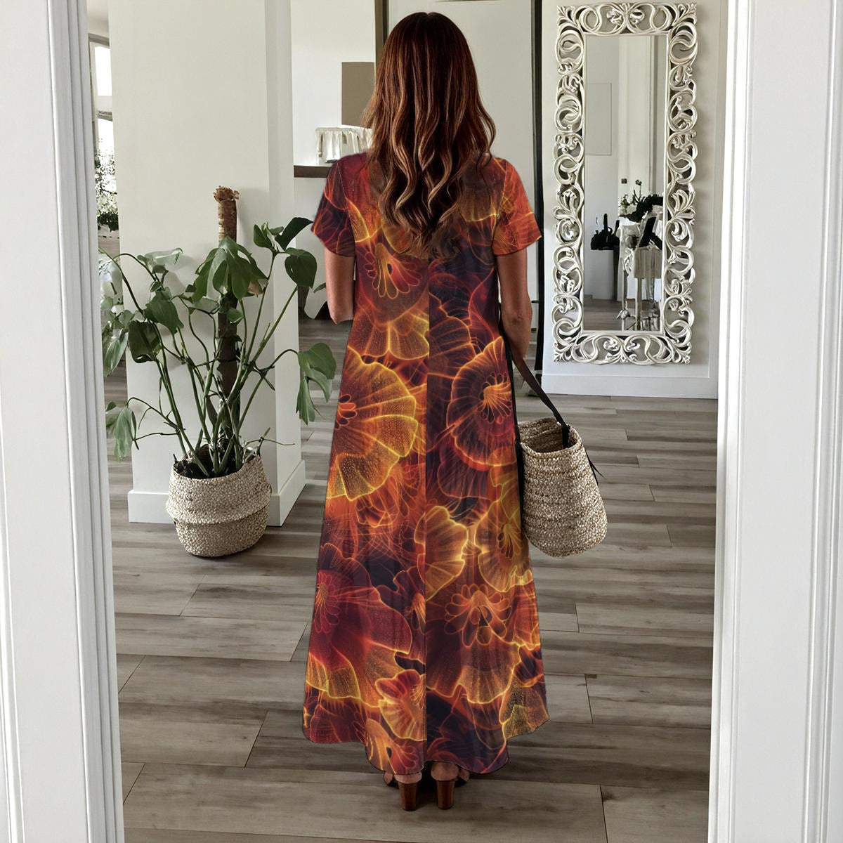 Women's Shroomotion Long Dress