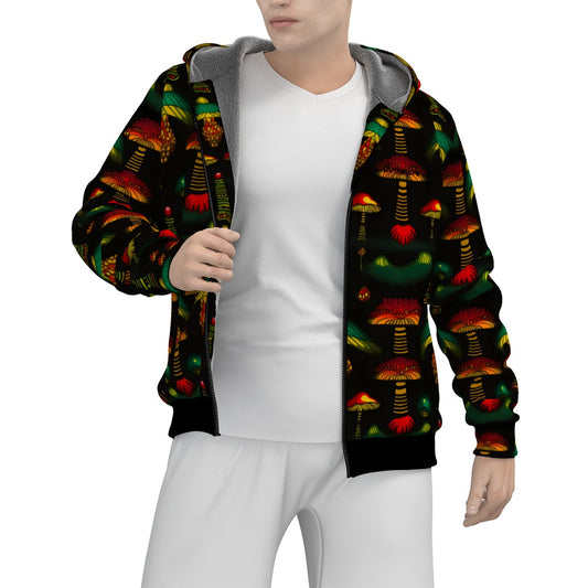 Men's Shroomopolize Warm Zipper Hoodie *BEST SELLER*