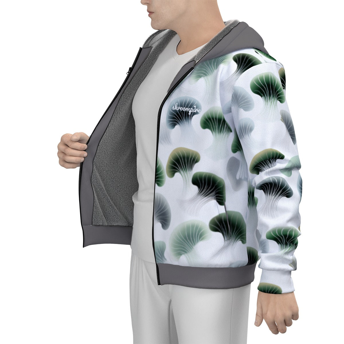 Men's Fluffy Trip Warm Zipper Hoodie *BEST SELLER*