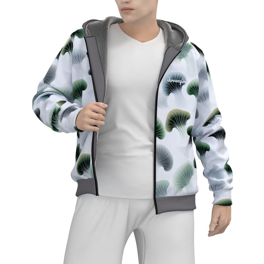 Men's Fluffy Trip Warm Zipper Hoodie *BEST SELLER*
