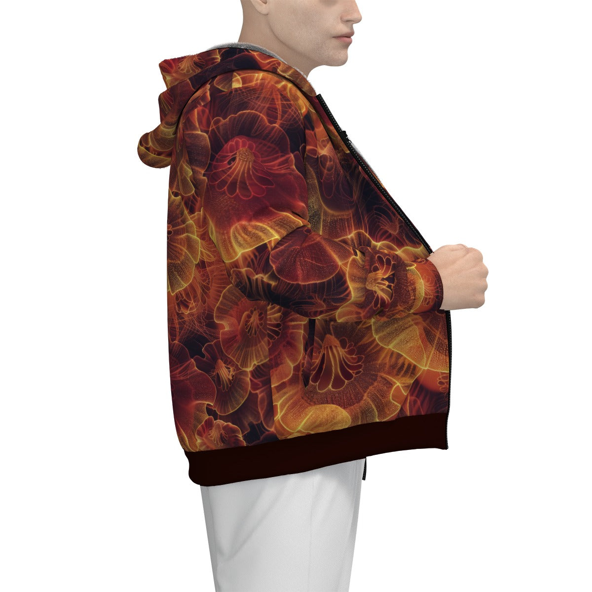 Men's Shroomotion Warm Zipper Hoodie *BEST SELLER*
