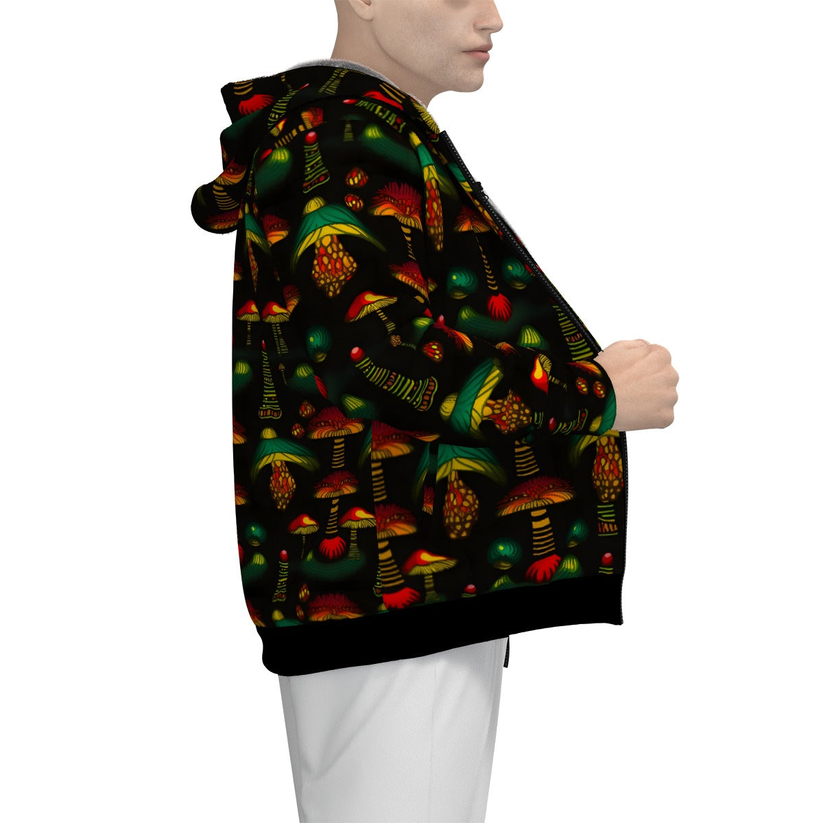 Men's Shroomopolize Warm Zipper Hoodie *BEST SELLER*