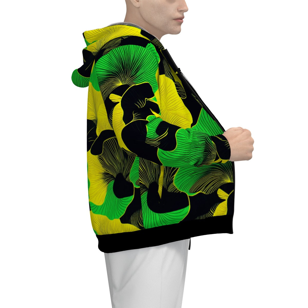 Men's Jah Shroom Warm Zipper Hoodie *BEST SELLER*