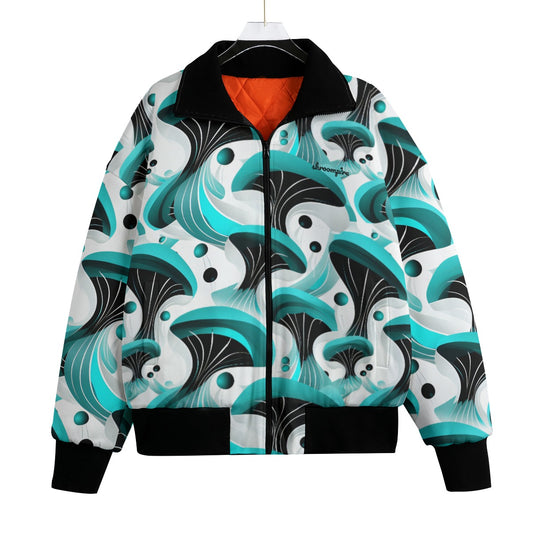 Men's Teal Trip Knitted Fleece  Bomber Jacket *BEST SELLER*