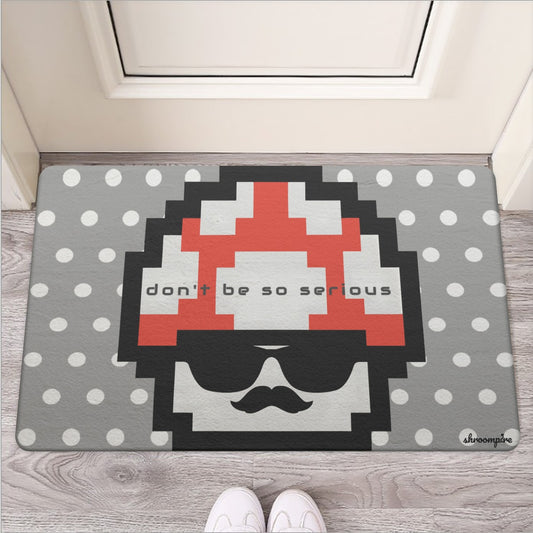 Red Shroomate DBSS Door Mat
