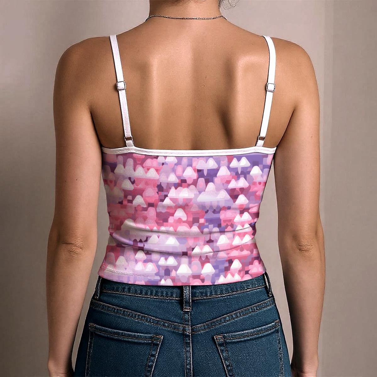 Women's Shroom Fairy Spaghetti Tank Top