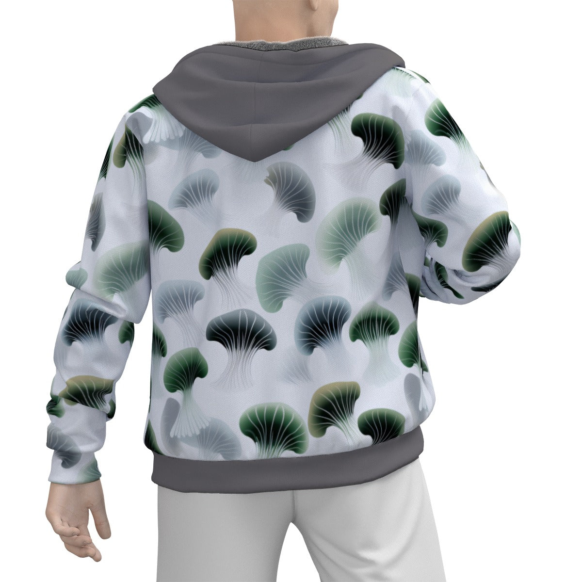 Men's Fluffy Trip Warm Zipper Hoodie *BEST SELLER*