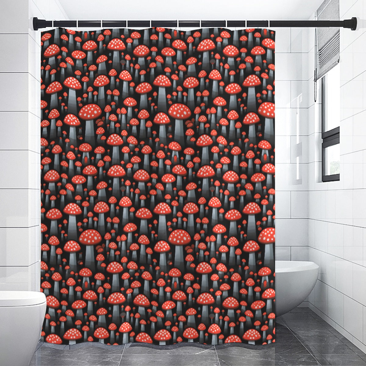 Shroomalicious Shower Curtain