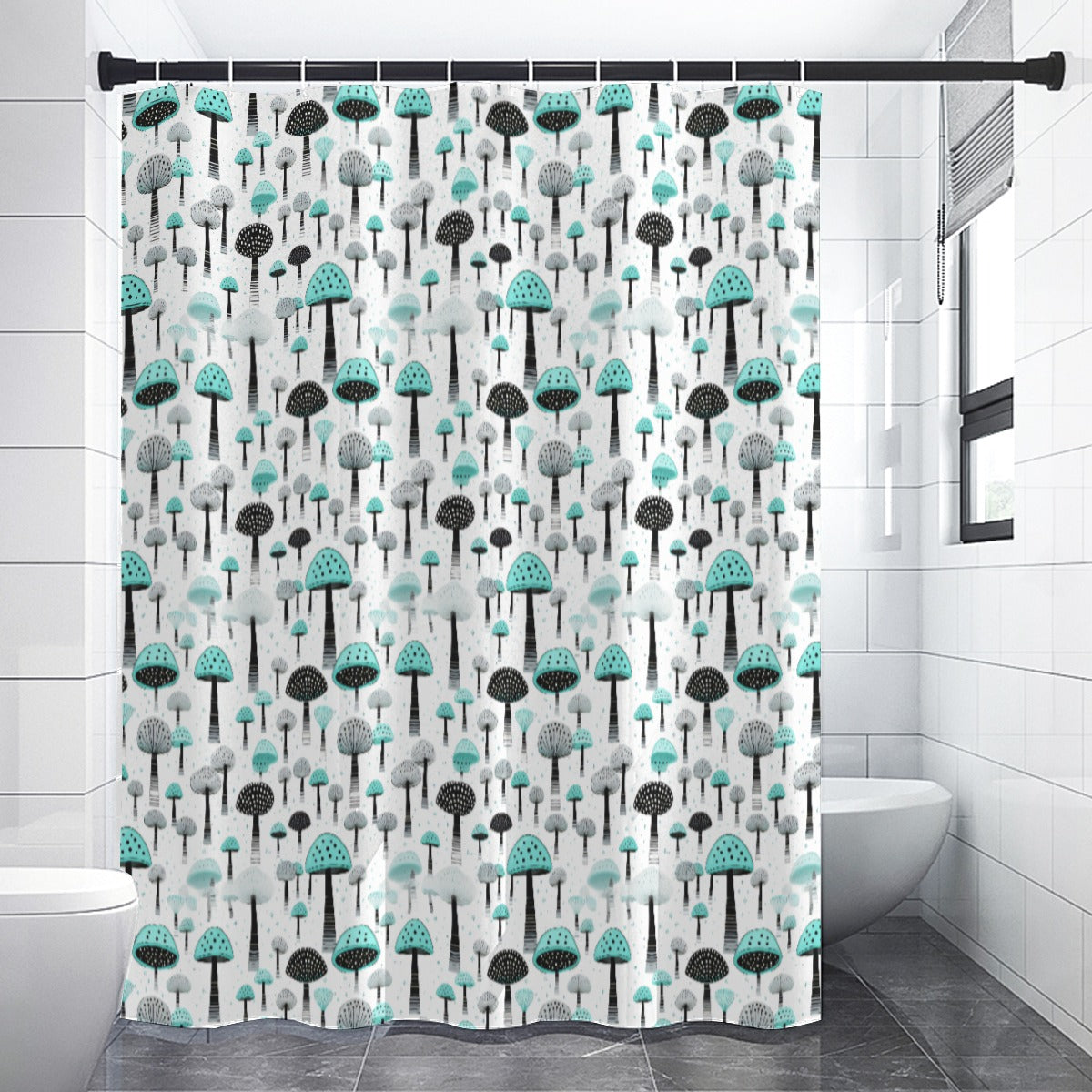 Good Morels Shower Curtain