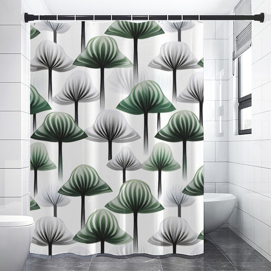 Zen Shroom Shower Curtain