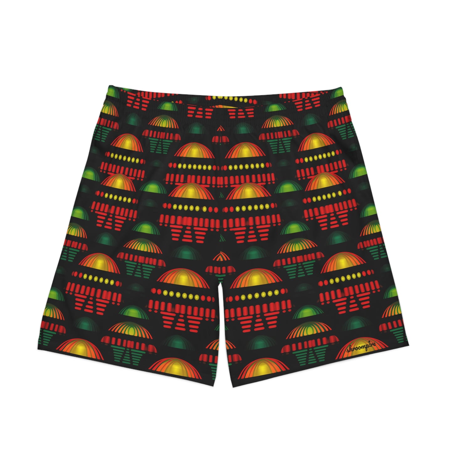 Shroomalist Men's Elastic Beach Shorts