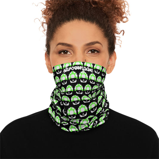 Green Shroomate Winter Neck Gaiter