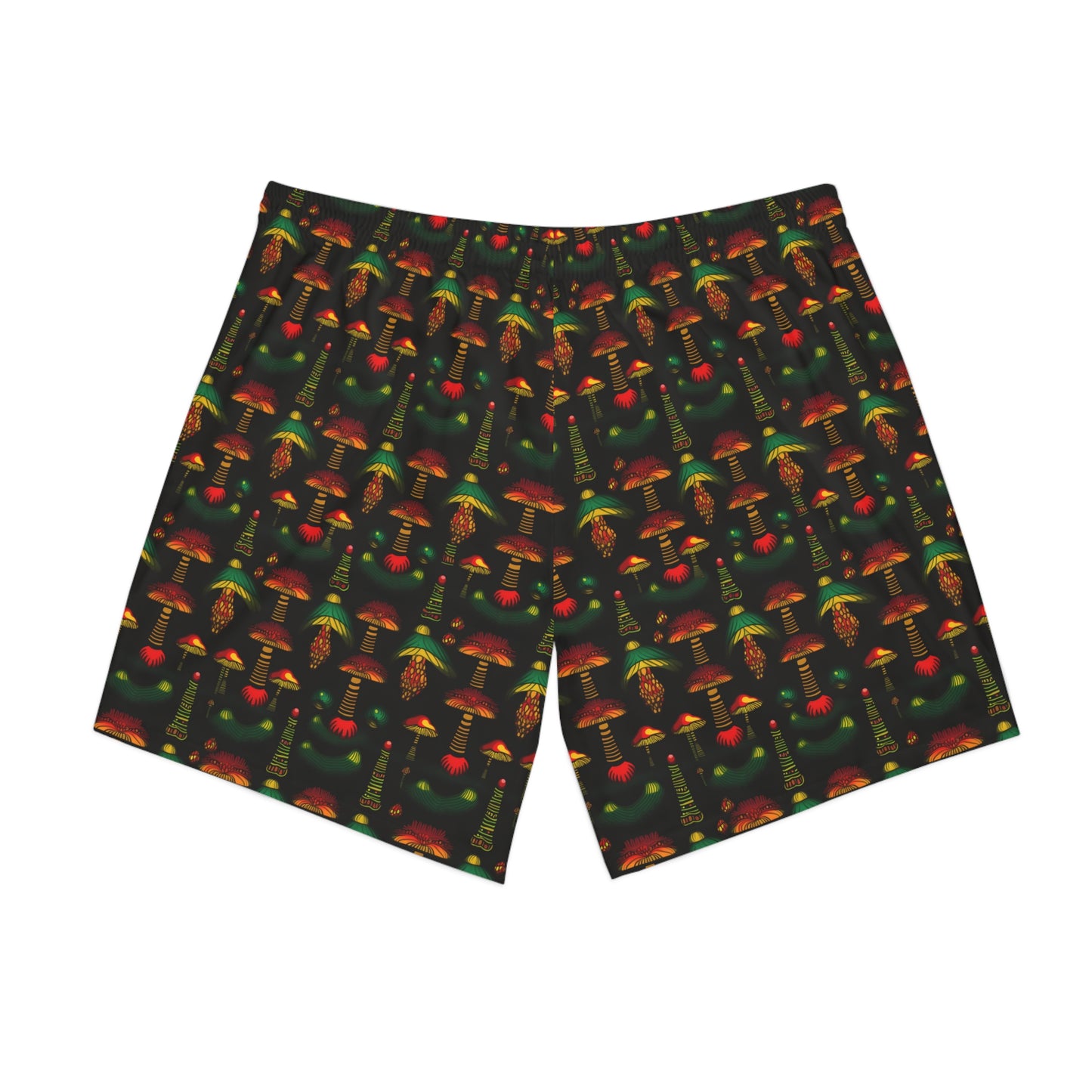 Shroomoploize Men's Elastic Beach Shorts